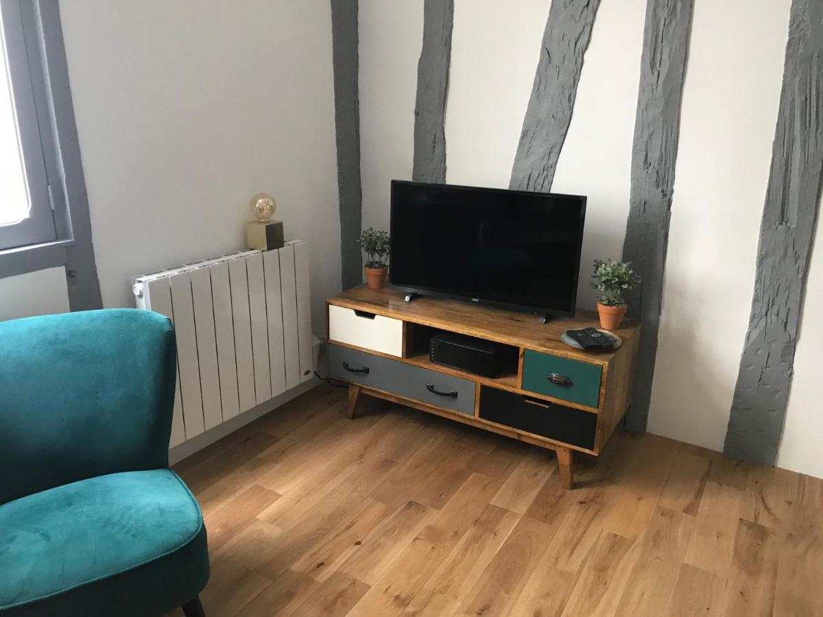 Apartmán Charmant T1 Vieux Rouen Exteriér fotografie