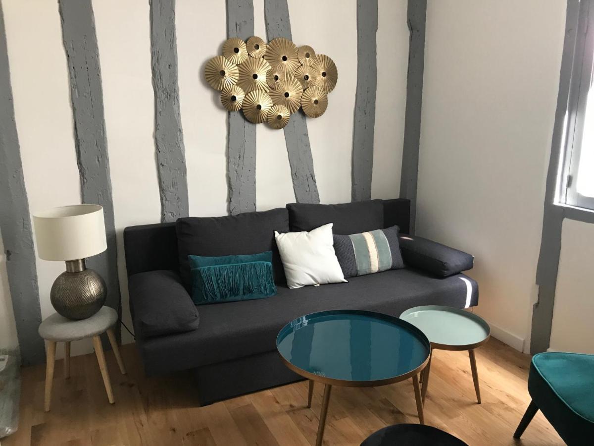 Apartmán Charmant T1 Vieux Rouen Exteriér fotografie