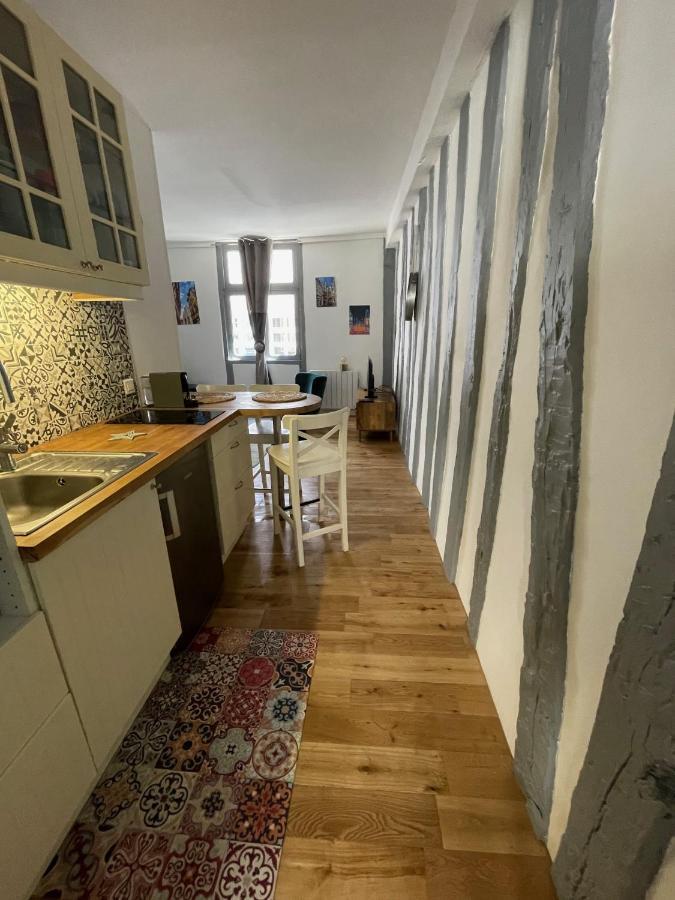Apartmán Charmant T1 Vieux Rouen Exteriér fotografie